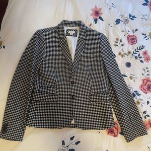 J. Crew houndstooth blazer size 8
